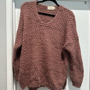 Sweater dusty rose/mauve